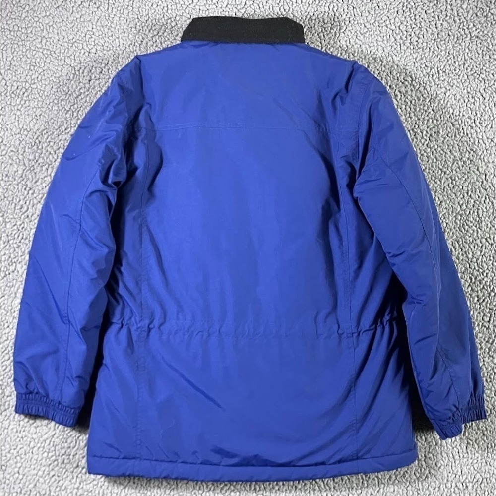 VTG LL Bean Womens Small Blue Insulated‎ Winter Parka Fleece Jacket - Picture 4 of 13
